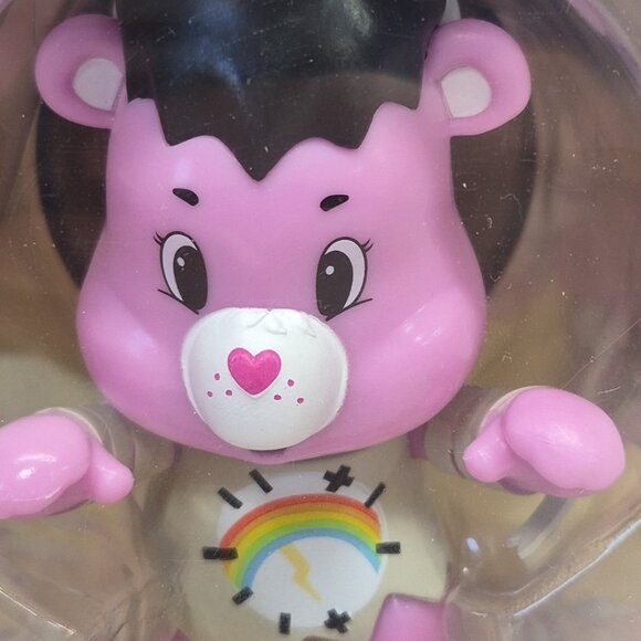 Care Bears Cheer Bear as Bride Of Frankenstein 4.5in Bobblehead NIB - Picture 2 of 7
